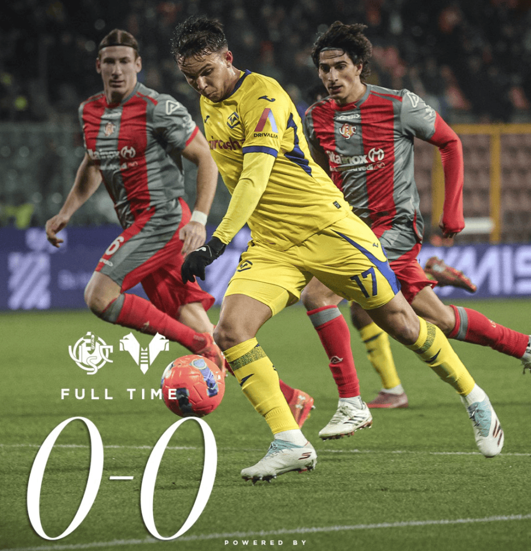 意甲联赛：维罗纳自毁长城，乌迪内斯落井下石